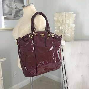 Coach Madison Lindsey Patent Leather 18627